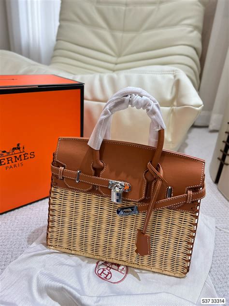 hermes sellier tote bag|hermes rattan bag.